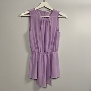 ❗️MOVING SALE❗️ Lilac Chiffon Sleeveless Blouse